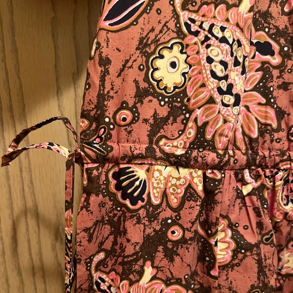 Like-New Cotton A.L.C. Summer Dress with Tiered Skirt - Picture 4 of 6